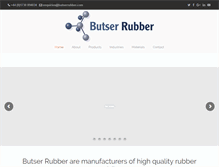 Tablet Screenshot of butserrubber.com